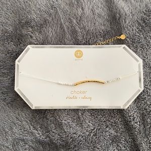 Gorjana howlite calming choker